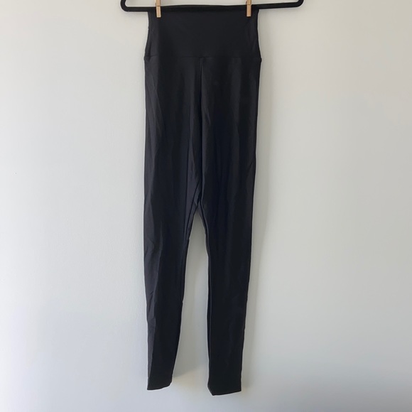 American Apparel Iconic Nylon Tricot High Waist Leggings - Picture 3 of 5
